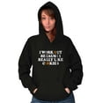 thumbnail image 1 of Work Out Because Really Like Cookies Women Plus Size Graphic Pullover Hoodie Brisco Brands 2X, 1 of 4