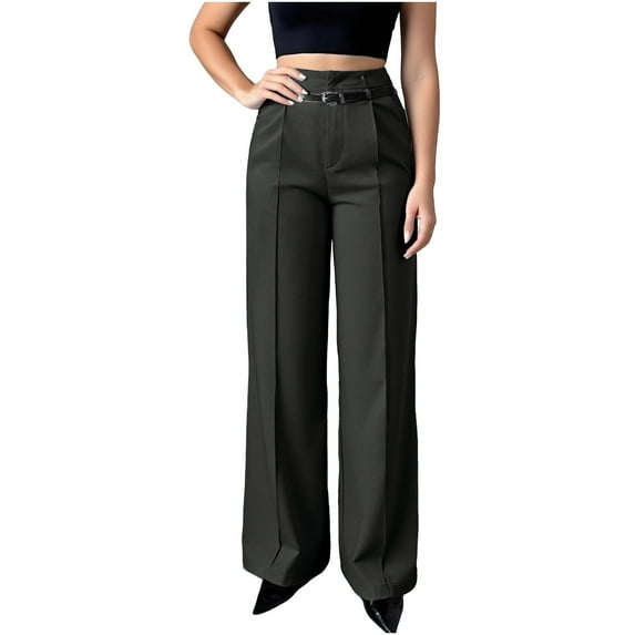 Work Pants Women Sevevn High Waisted Work Pants for Women Business Casual Outfits 2025 Office Dress Pants Trousers with Pockets