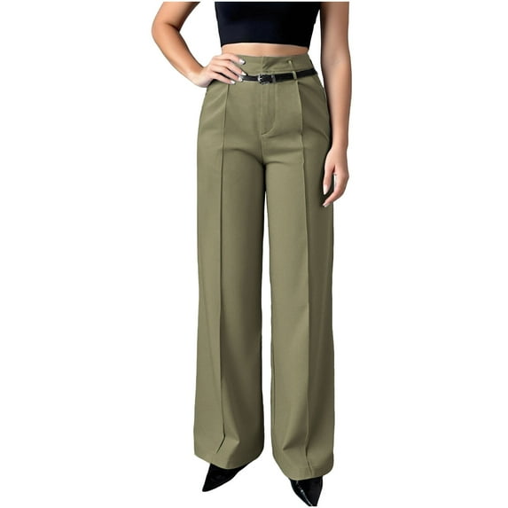 Work Pants Women Sevevn High Waisted Work Pants for Women Business Casual Outfits 2025 Office Dress Pants Trousers with Pockets
