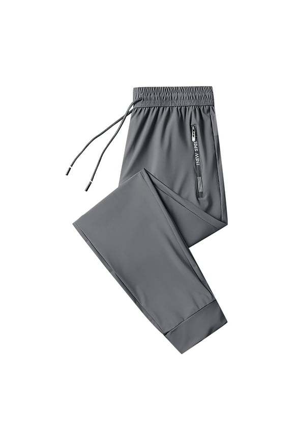 Work Pants for Men – Breathable Techwear Pants for Travel Men's Fashion Loose Ice Sports Pants