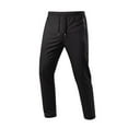 thumbnail image 1 of Work Pants for Men, Mens Jogger Sweatpants Casual Drawstring Waist Athletic Workout Gym Pants Loose Fit Running Pant with Zipper Pockets, 1 of 4