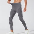 thumbnail image 1 of Work Pants for Men Stretch Compression Pants for Men Running Tights Workout Baselayer Gym Athletic Yoga Leggings with Pockets, 1 of 6