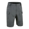thumbnail image 1 of Work Pants for Men's Hiking Shorts Dry Work Shorts Casual With Multi Pockets No Belt Mens Work Cargo Shorts Gray XL, 1 of 3