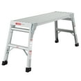 thumbnail image 1 of Work Platform Aluminum Portable Bench Folding Ladder Capacity 225 LBS 40", 1 of 7