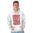 thumbnail image 1 of Work Play Hard Mantra Motto Workout Hoodie Sweatshirt Women Men Brisco Brands S, 1 of 7
