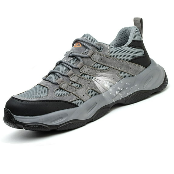 Work Safety Trainers Lightweight Men Womens Breathable Steel Toe Sneakers Sport Shoes Mens Safety Construction Industrial Boots