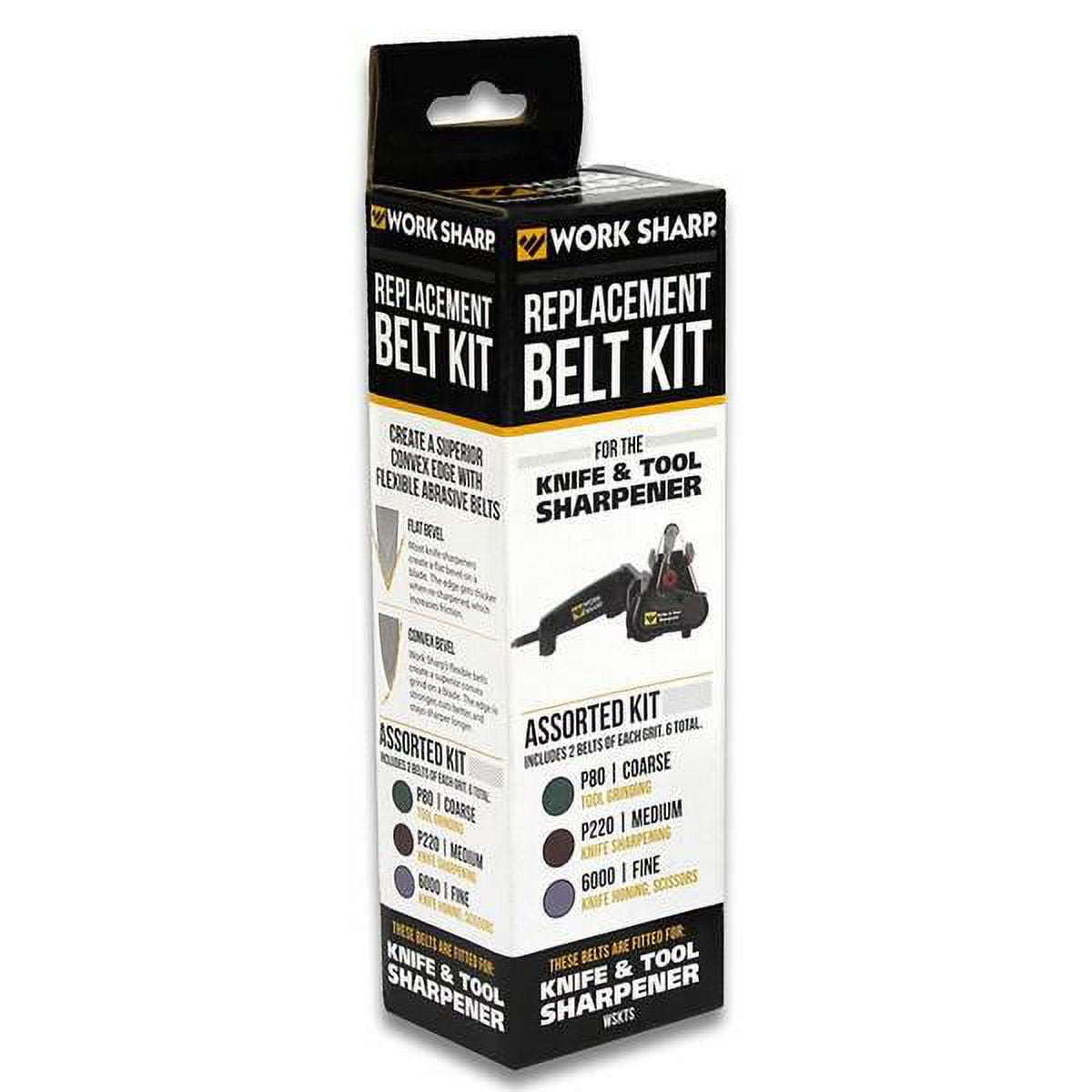 Work Sharp Knife and Tool Sharpener Assorted Kit Grit Knife Sharpeners