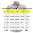 thumbnail image 1 of Work Shirts for Men Plaid Button Down Collared Long Sleeve Casual Business Tops Golf Tees for Wedding, 1 of 4