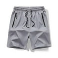 thumbnail image 1 of Work Shorts Men's Size Sports And Multi Pockets Relaxed Summer Beach Shorts Pants Cargo Shorts for Men Gray M, 1 of 4