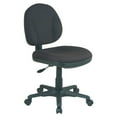 thumbnail image 1 of Work Smart Fabric Sculptured Task Chair without Arms in Black, 1 of 5