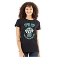thumbnail image 1 of Work So Hard Dog Live A Better Life Womens Slim Fit Graphic Tee Brisco Brands S, 1 of 5