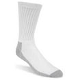 thumbnail image 1 of Work Socks, White & Gray, Men's Medium, 3 PK., Wigwam, S1221-44H-MD, 1 of 4