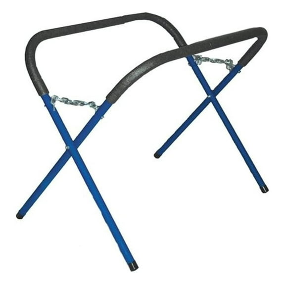 Work Stand 500 lb Capacity - Heavy Duty Steel Workstation - Lightweight Portable Workbench - 1/2 Inch Foam Padding - Assembly Included