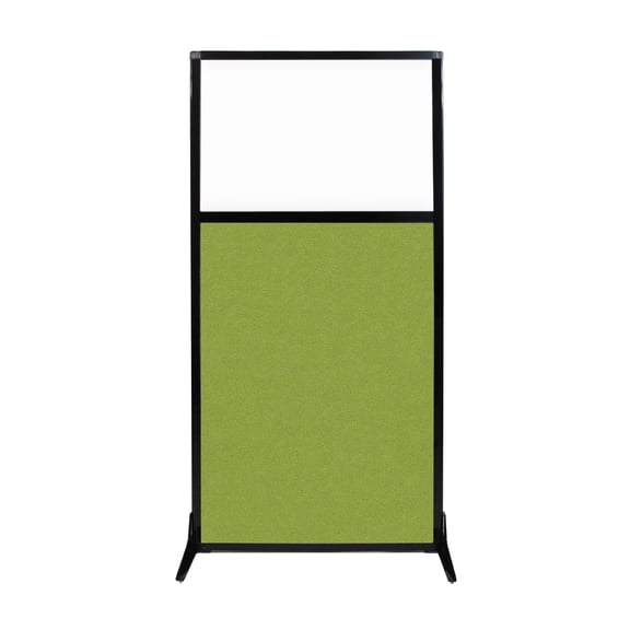 Work Station Screen - W/ Window - Fabric