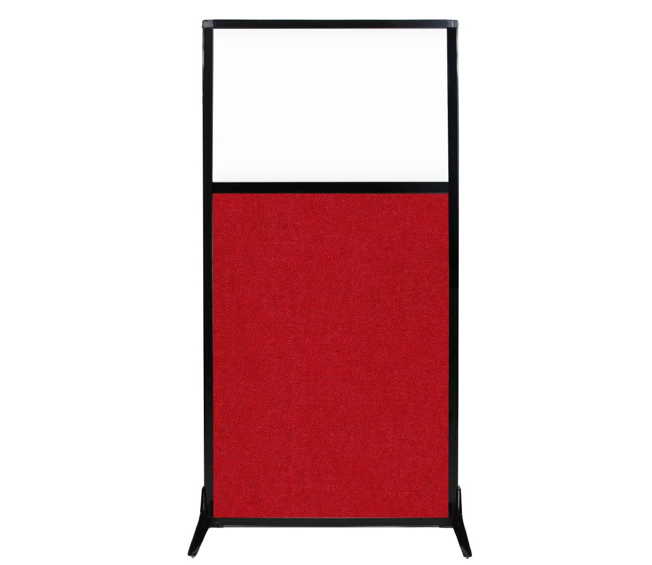 Work Station Screen - W/ Window - Fabric - Walmart.com