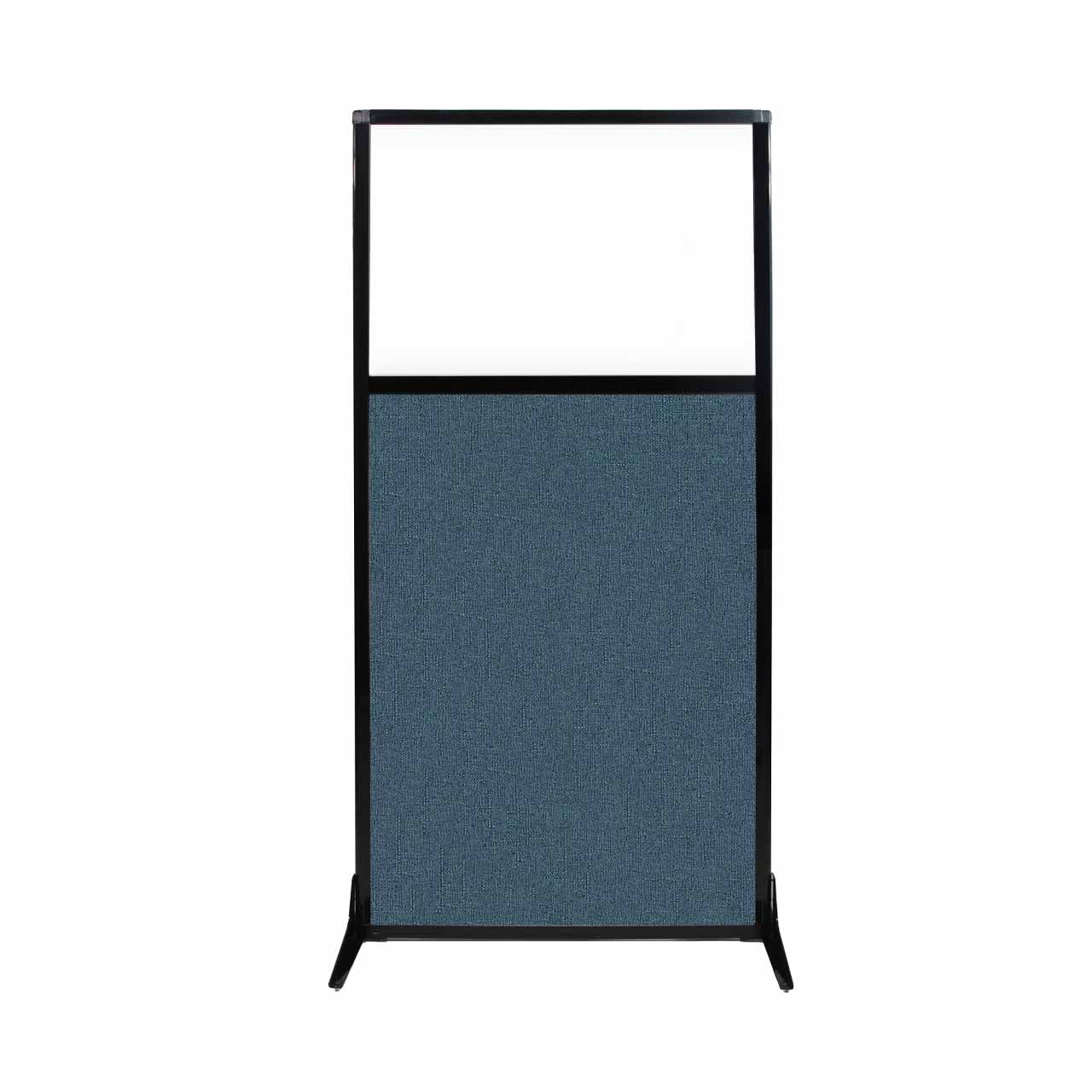 Work Station Screen - W/ Window - Fabric - Walmart.com