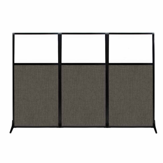 Work Station Screen - W/ Window - Fabric