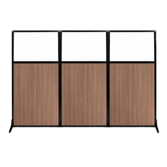 Work Station Screen - W/ Window - Laminate