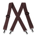thumbnail image 1 of Work Suspenders for Men Heavy Duty Hunting Strong Clip 2" Adjustable and Elastic X Back Ski Suspender Mens, 1 of 3