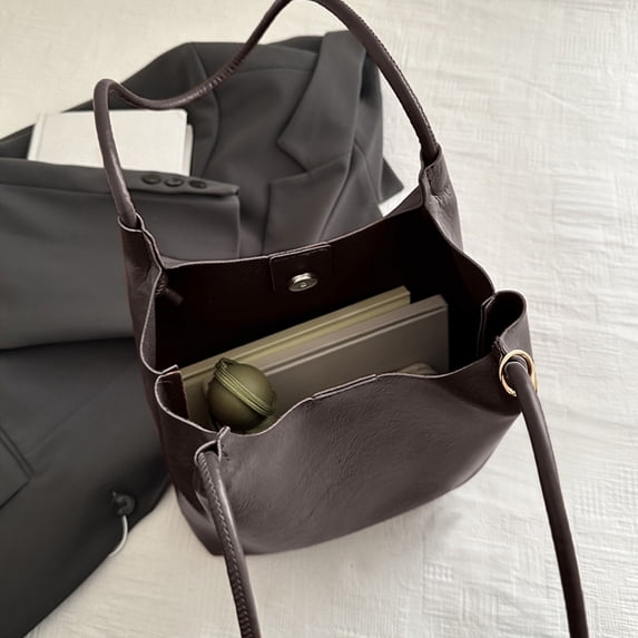 Work Tote Bags for Women Clean Shoulder Bag, Fashionable Women's Bag, 2025 Spring Style, Casual Commuter Tote Bag, Everyday Casual. Bags for Women Fashion