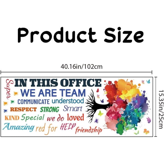 Work Tree Wall Decals for Living Room Tree Waterproof Wall Stickers Home Wall Art Stickers for Bedroom Living Room