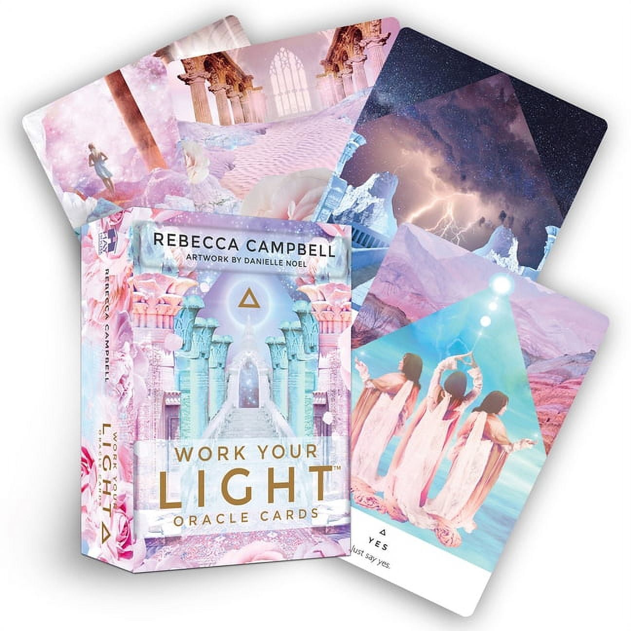 REBECCA CAMPBELL; DANIELLE NOEL Work Your Light Oracle Cards: A 44-Card Deck and Guidebook, (Hardcover)