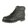 thumbnail image 1 of Work Zone Men's 6 Inch Steel Toe Black Boot, Style: S611, 1 of 2