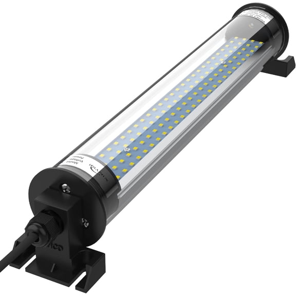 Work lights, machine tube lights, explosion-proof work lights 66 waterproof 1500 lumens 15120-220 floodlights installed on milling machines suitable for workshop/garage/milling workshop etc.