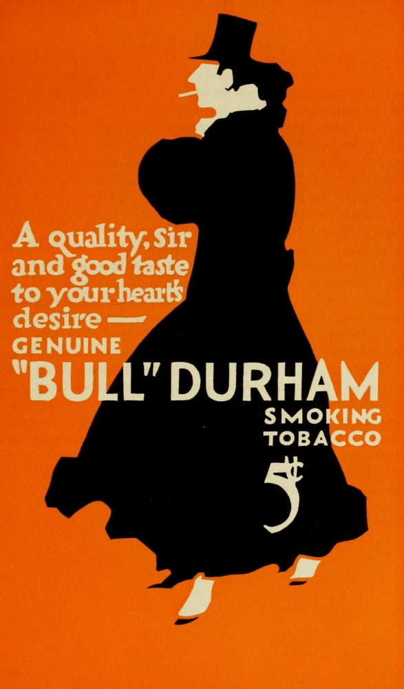 Work of American designers 1918 Bul Durham Canvas Art - Unknown (24 x 36)