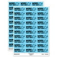 thumbnail image 1 of Work to Tweet About Bird Teacher Student School Sticker Set - Light Blue - Gloss Finish - 1.75" Medium, 1 of 7