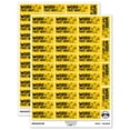 thumbnail image 1 of Work to Tweet About Bird Teacher Student School Sticker Set - Yellow - Gloss Finish - 1.5" Small, 1 of 7