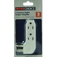 thumbnail image 1 of WorkChoice 3-Outlet Right Angle Adapter, 1 of 2