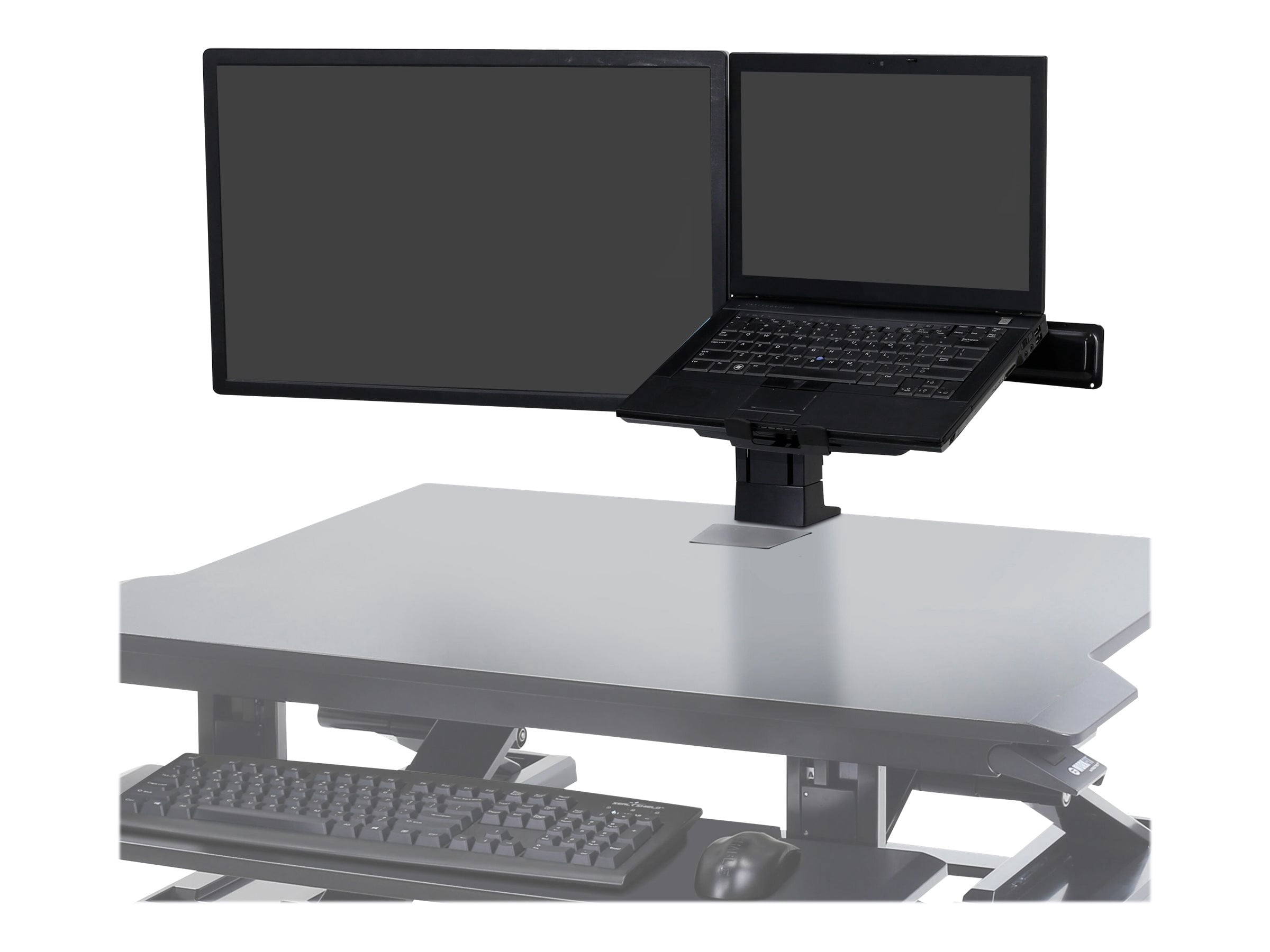 WorkFit by Ergotron 97933085 30 Degree Tilt Supports 16 lbs. Monitor ...