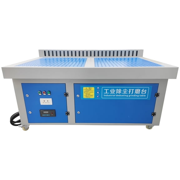 Workbench Flat-Type Side Suction Dust Collector Removal Table Vacuum Welding 220V 1.5M