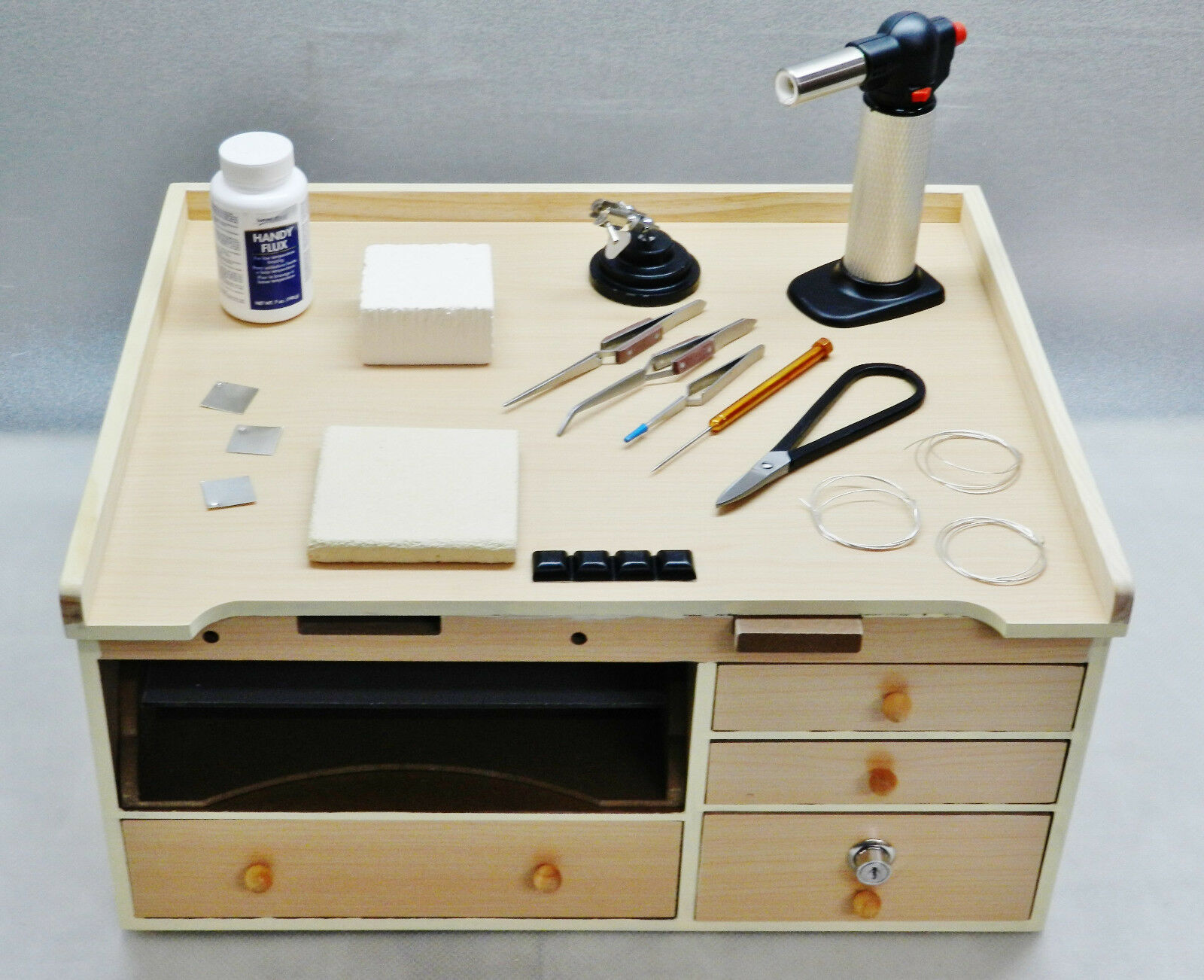 Workbench & Jewelry Soldering Tools Supplies Make Jewelry Solder & Repair  Bench by JTS