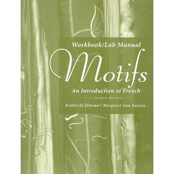 Pre-Owned Workbook/Lab Manual for Motifs: An Introduction to French Paperback