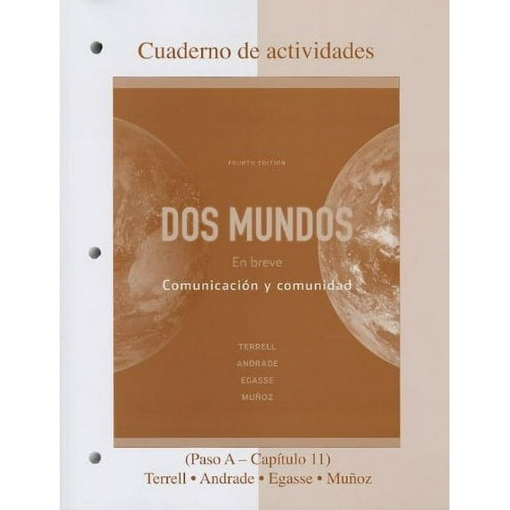 Workbook/Laboratory Manual Dos Mundos: En breve
