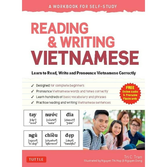Workbook for Self-Study Reading & Writing Vietnamese: A Workbook for Self-Study: Learn to Read, Write and Pronounce Vietnamese Correctly (On, (Paperback)