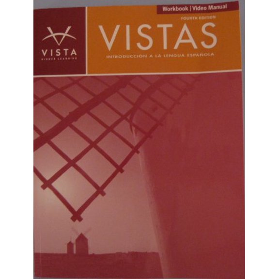 Pre-Owned Vistas: Intro...-Workbook/Video Manual (Paperback) 1605768987 9781605768984