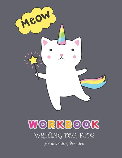 Workbook Writing for kids: Handwriting Practice Book For Kids Writing ...