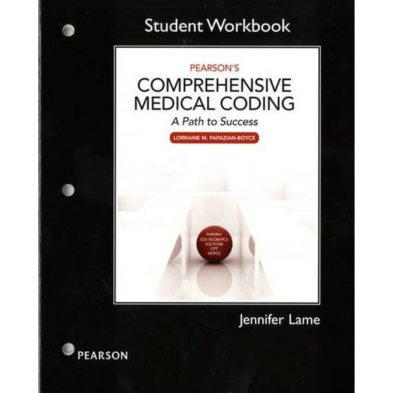 Pre-Owned Workbook for Pearson's Comprehensive Medical Coding, 9780133800210, 0133800210, Paperback, 1 edition