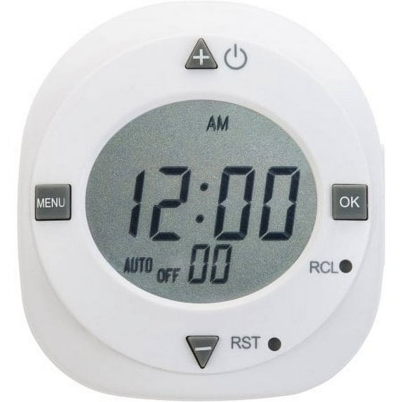 Workchoice Indoor Digital Light Timers, White