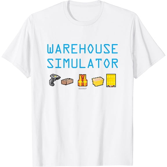 Worker Coworker Swagazon Associate Warehouse Simulator T-Shirt