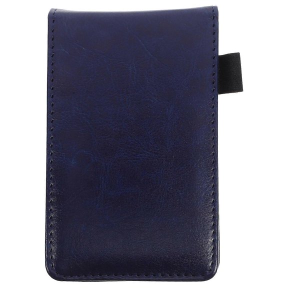 Worker Notebook Decorative Scrapbook Portable Notebook Business Planner Scheduling To-Do List Dark Blue 5.3X3.5X0.6in 1Set