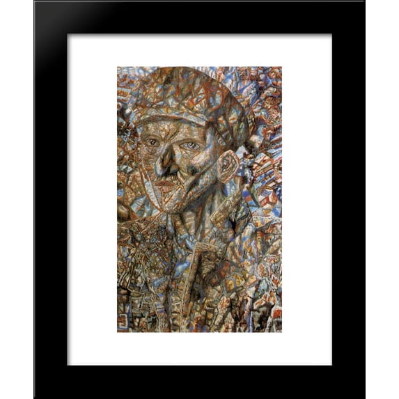 Worker in a Cap 20x24 Framed Art Print by Pavel Filonov
