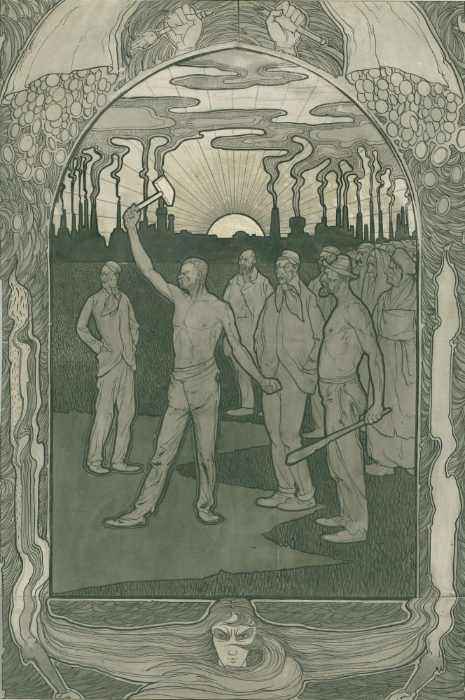 Workers Of All Countries Unite Canvas Art - (24 x 36)