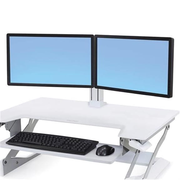 Workfit Dual Monitor Kit - White
