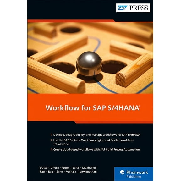 Workflow for SAP S/4hana, (Hardcover)