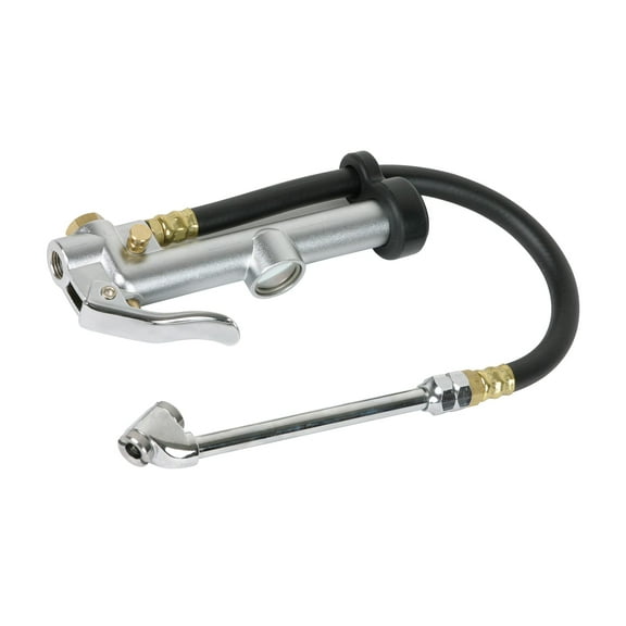 Workforce Tire Inflator with Glass Sight Gauge, 12 in. Hose, (10-120 PSI) - AL2050