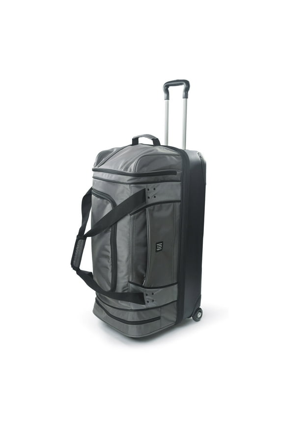 Workhorse 30 Inch Rolling Duffel Bag, Travel Luggage with Wheels, Grey